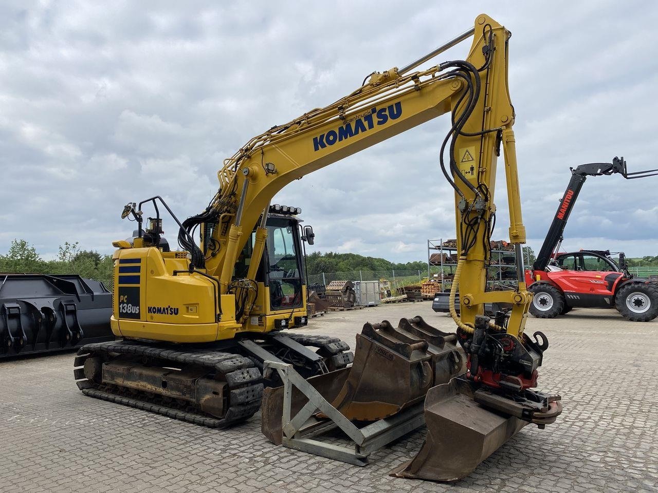 Bagger Türe ait Komatsu PC138US-11, Gebrauchtmaschine içinde Skive (resim 5)