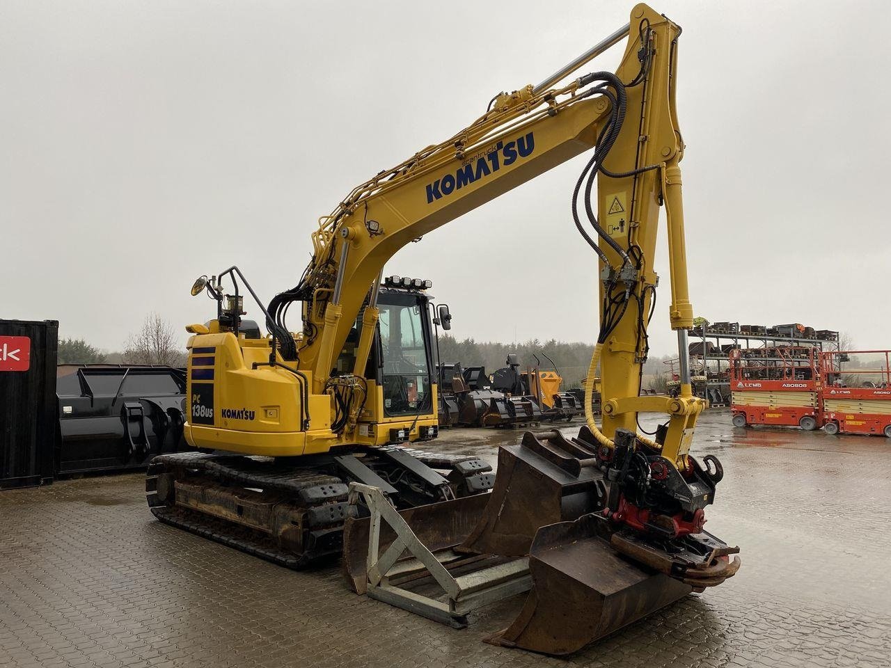 Bagger a típus Komatsu PC138US-11, Gebrauchtmaschine ekkor: Skive (Kép 5)