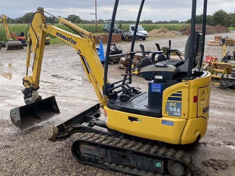 Bagger του τύπου Komatsu PC14MR-3, Gebrauchtmaschine σε Rødding