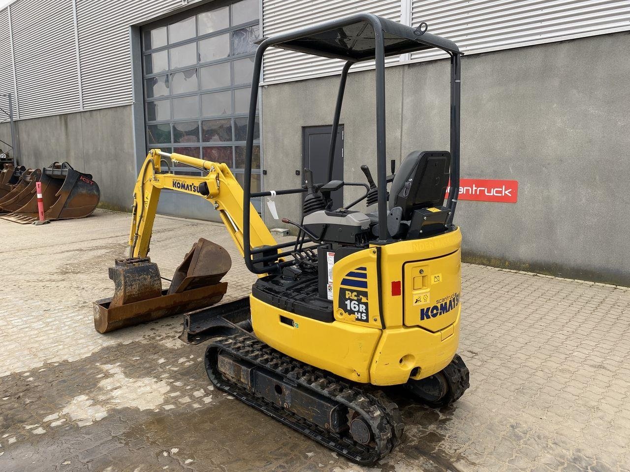 Bagger tip Komatsu PC16R-3HS CANOPY, Gebrauchtmaschine in Skive (Poză 2)