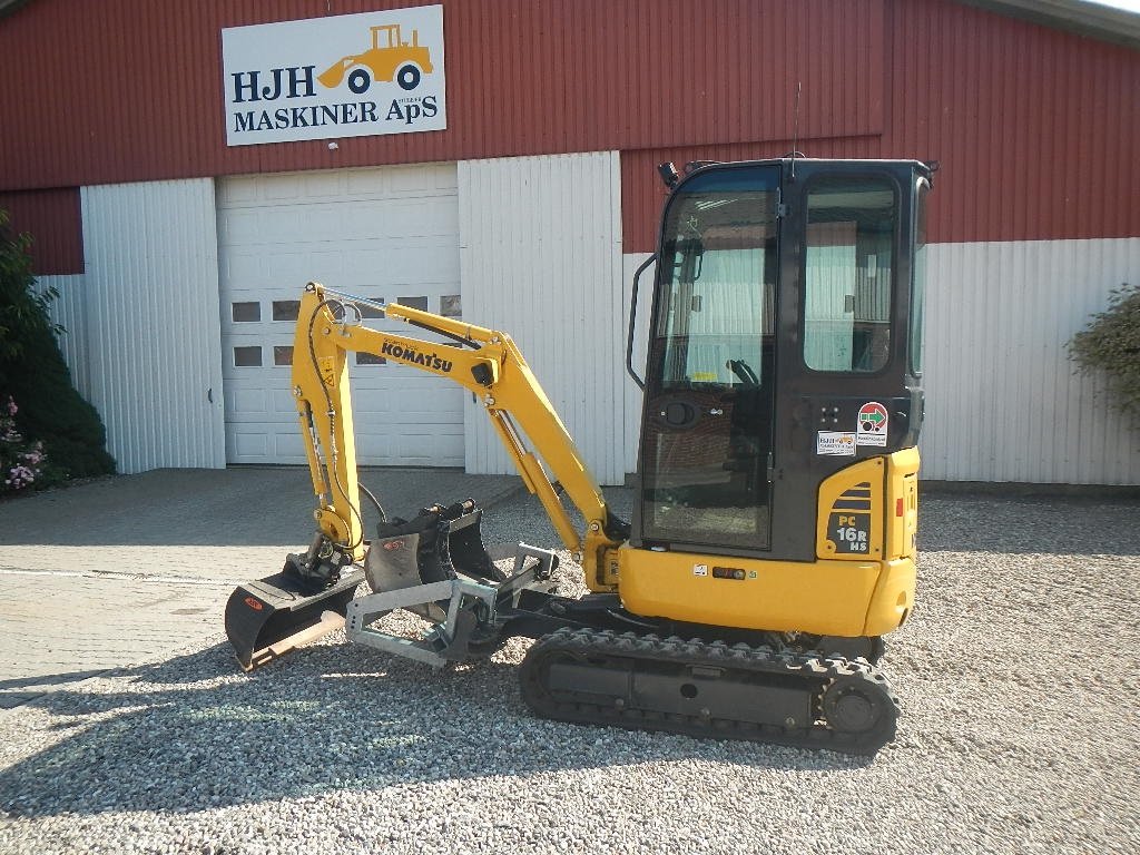 Bagger van het type Komatsu PC16R-3HS Demo, Gebrauchtmaschine in Aabenraa (Foto 7)