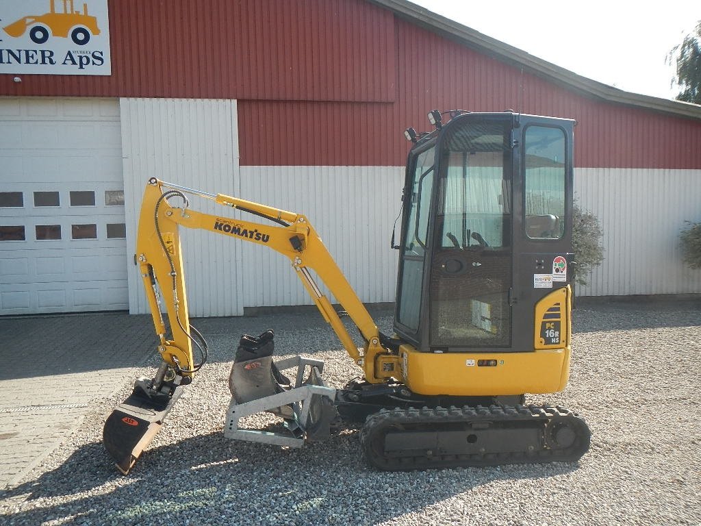 Bagger του τύπου Komatsu PC16R-3HS Demo, Gebrauchtmaschine σε Aabenraa (Φωτογραφία 1)