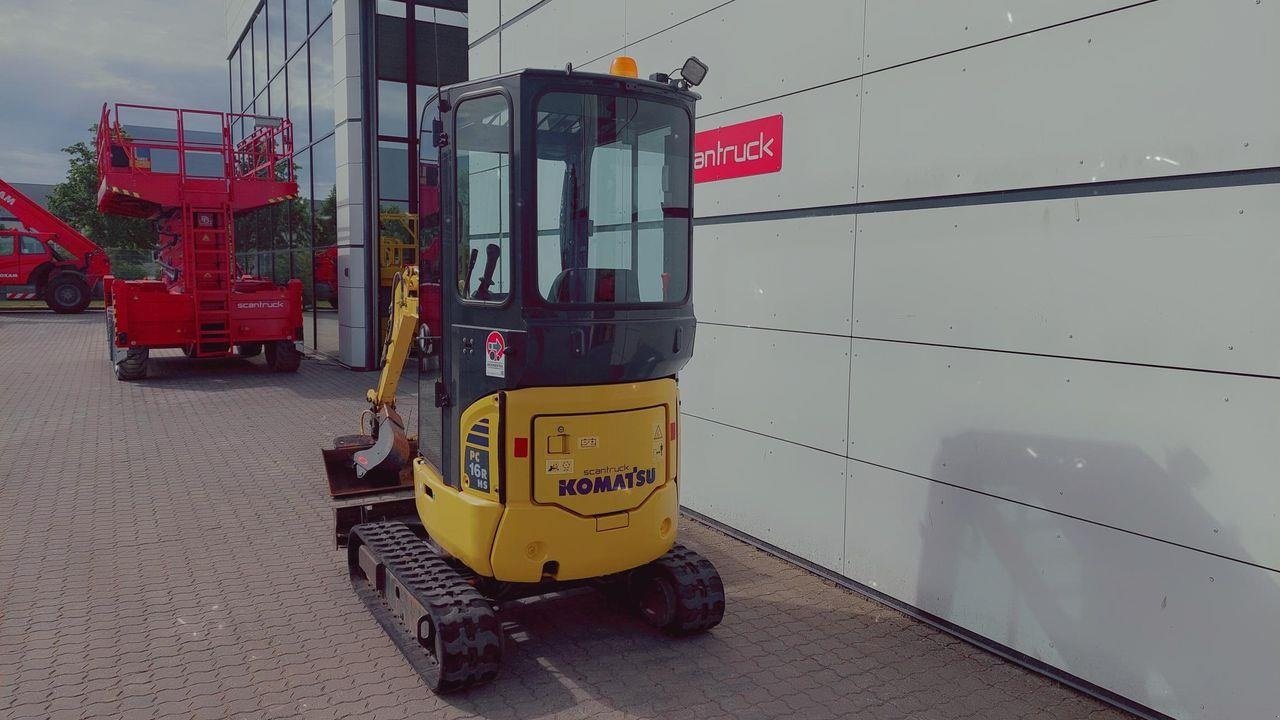 Bagger Türe ait Komatsu PC16R-3HS, Gebrauchtmaschine içinde Skive (resim 4)