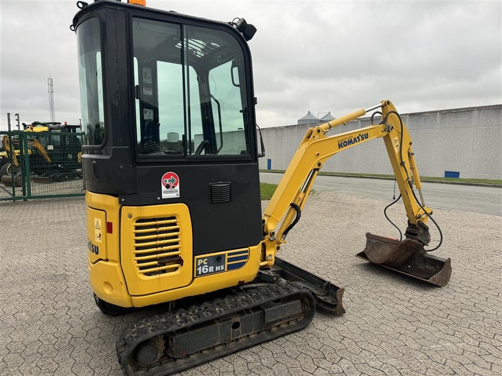 Bagger tip Komatsu PC16R-3HS, Gebrauchtmaschine in Ringe (Poză 4)