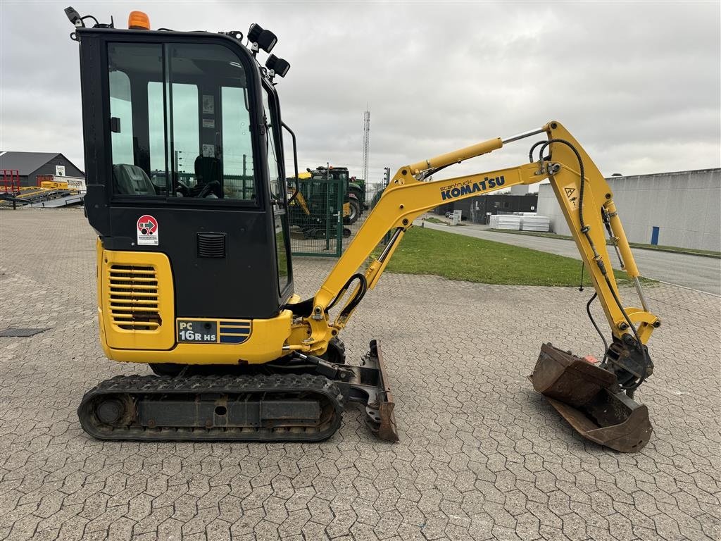 Bagger Türe ait Komatsu PC16R-3HS, Gebrauchtmaschine içinde Ringe (resim 3)