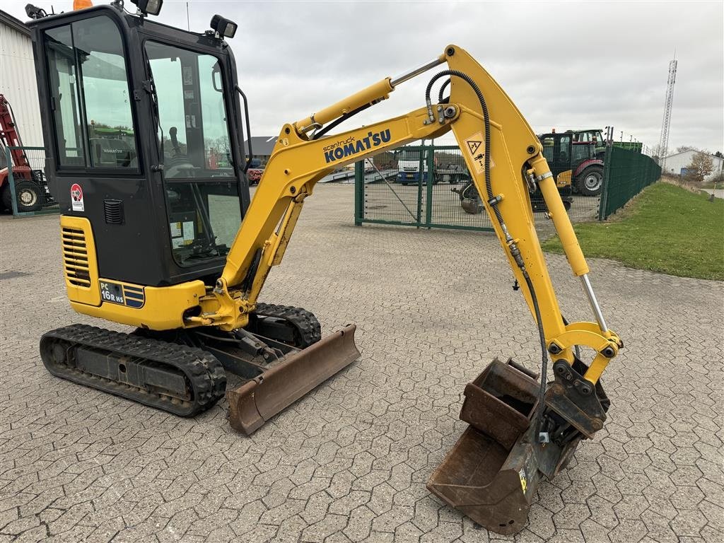 Bagger des Typs Komatsu PC16R-3HS, Gebrauchtmaschine in Ringe (Bild 2)