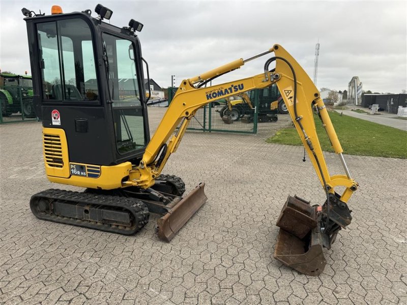 Bagger Türe ait Komatsu PC16R-3HS, Gebrauchtmaschine içinde Ringe (resim 1)