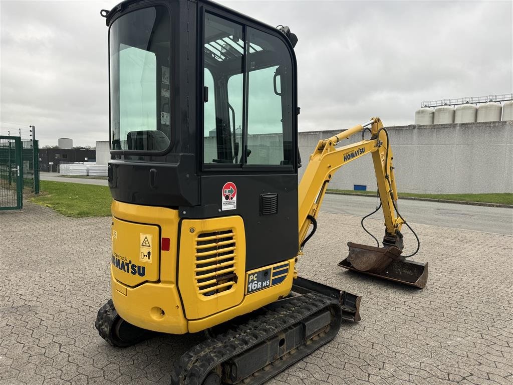 Bagger du type Komatsu PC16R-3HS, Gebrauchtmaschine en Ringe (Photo 5)