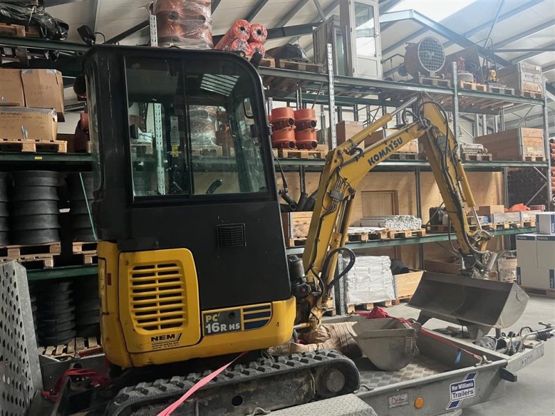 Bagger of the type Komatsu PC16R-3HS, Gebrauchtmaschine in Løgstør (Picture 1)