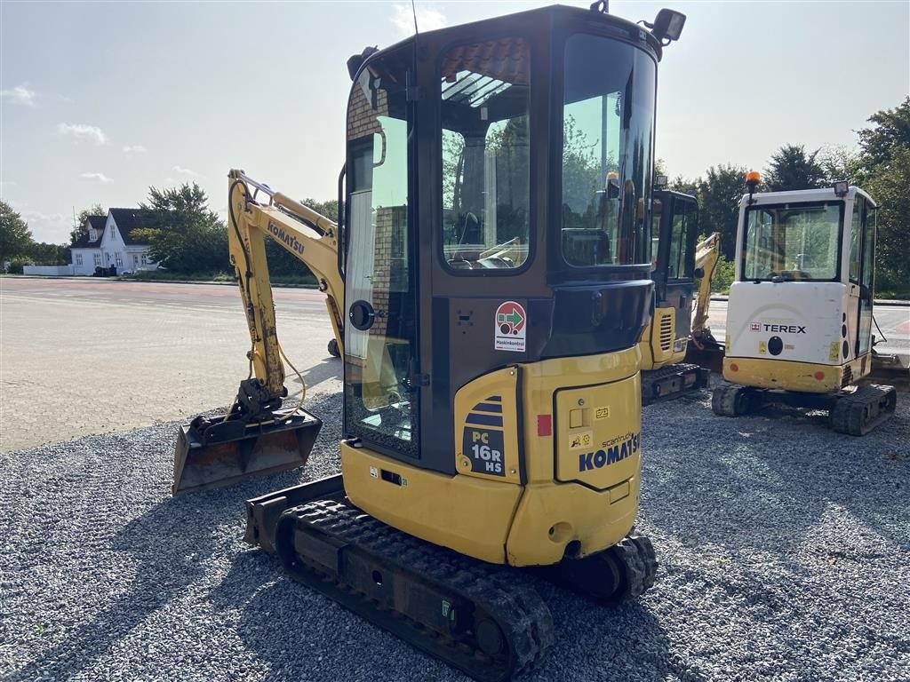 Bagger typu Komatsu PC16R-3HS, Gebrauchtmaschine v Nyborg (Obrázek 3)