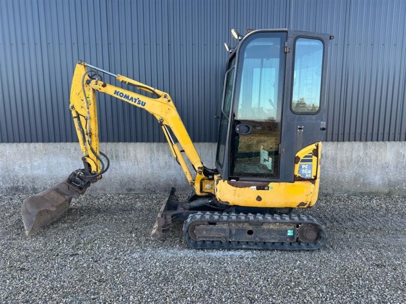 Bagger del tipo Komatsu PC16R-3HS, Gebrauchtmaschine In Nykøbing Mors (Immagine 1)