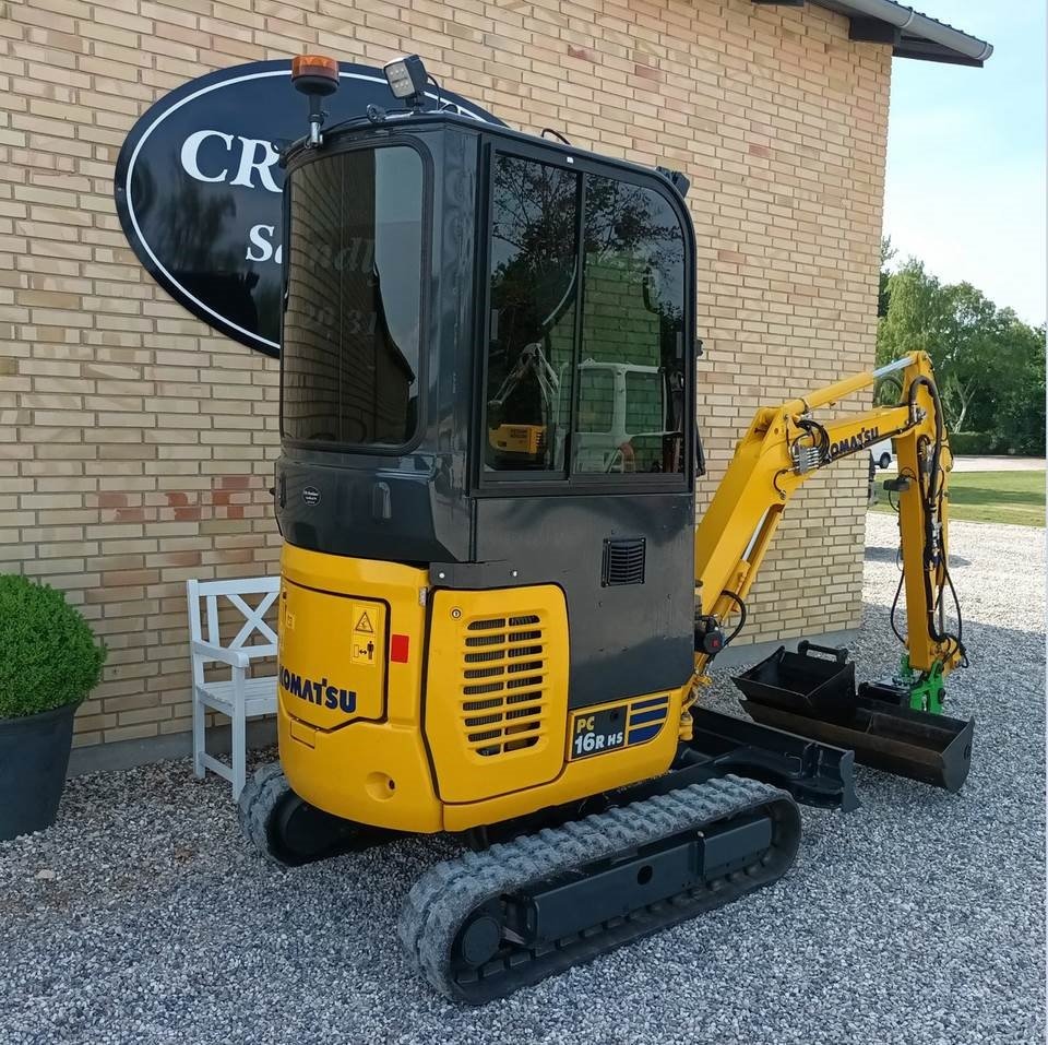 Bagger del tipo Komatsu pc16r hs, Gebrauchtmaschine en Fårevejle (Imagen 5)