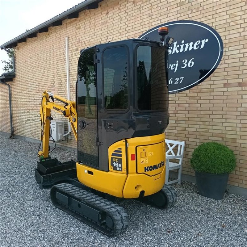 Bagger van het type Komatsu PC16RHS, Gebrauchtmaschine in Fårevejle (Foto 5)