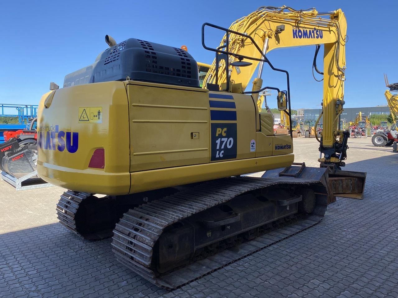 Bagger typu Komatsu PC170LC-11, Gebrauchtmaschine v Skive (Obrázok 4)