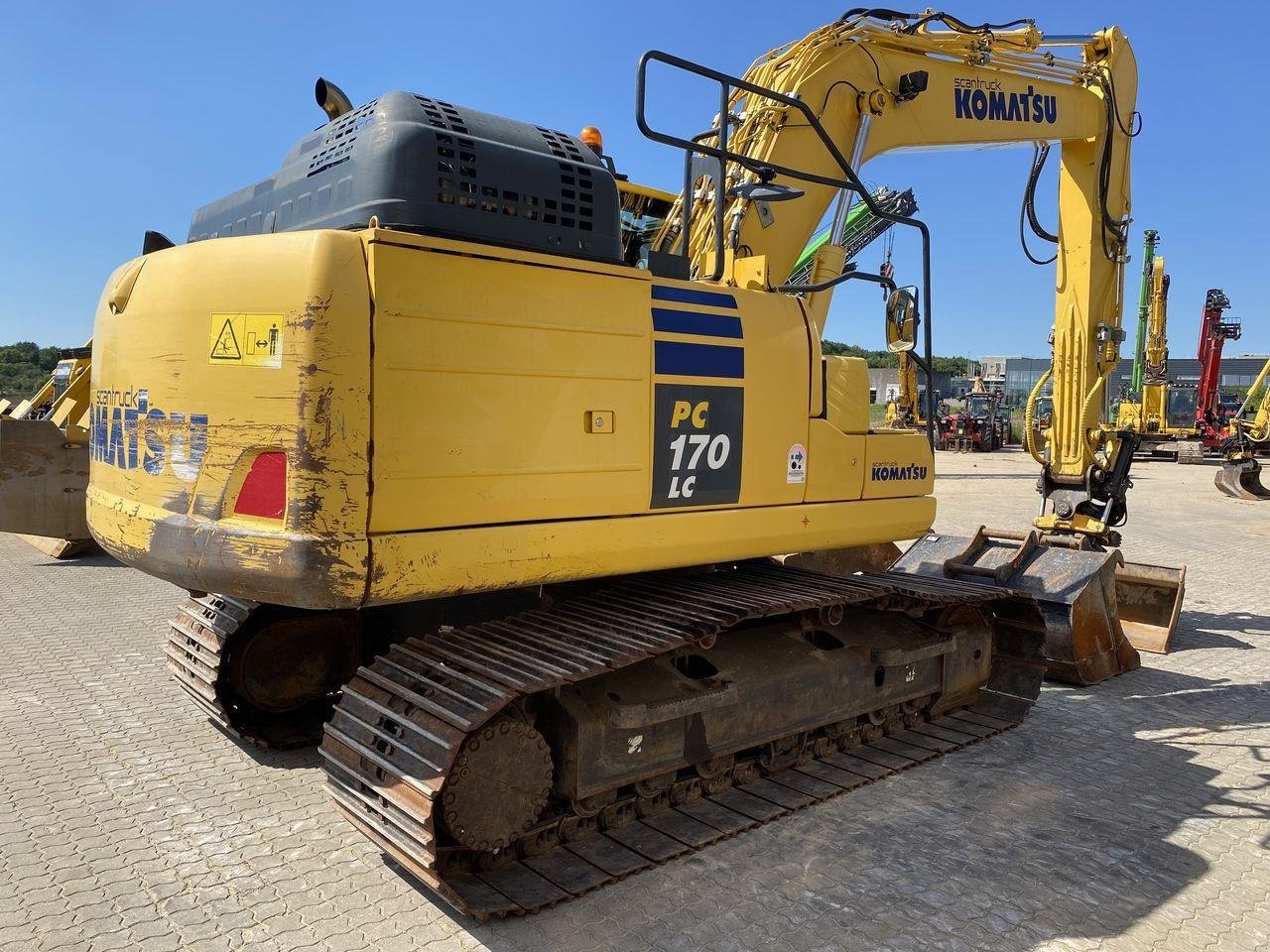 Bagger типа Komatsu PC170LC-11, Gebrauchtmaschine в Skive (Фотография 4)