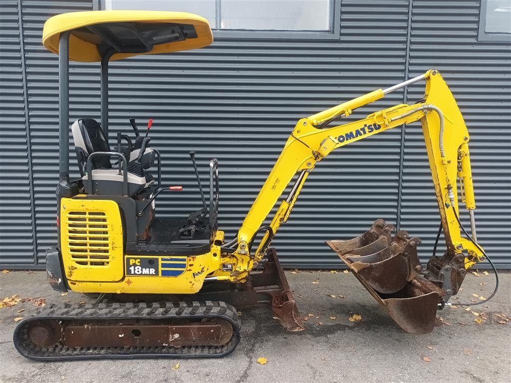 Bagger типа Komatsu PC18MR, Gebrauchtmaschine в Fårevejle (Фотография 2)