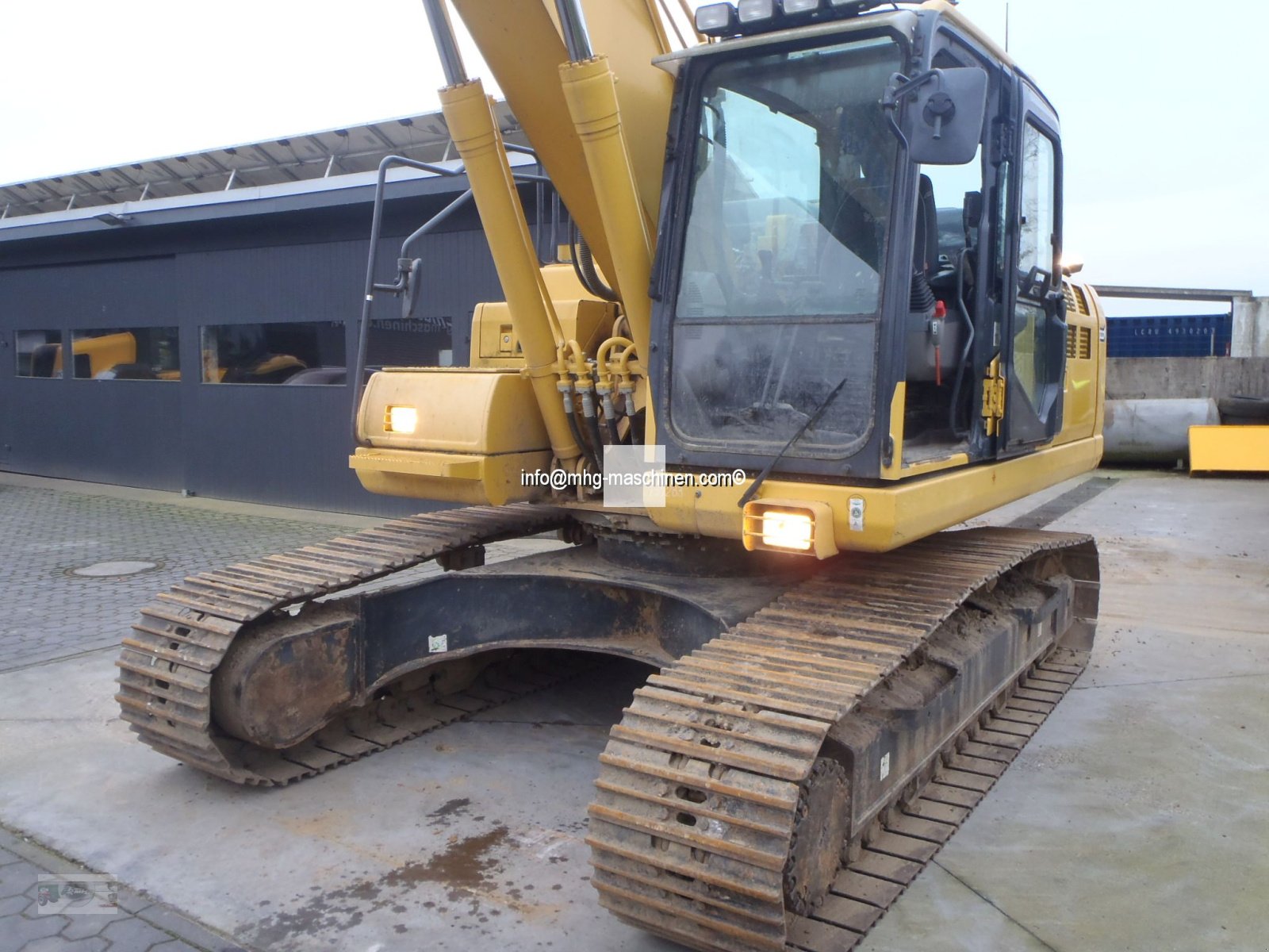 Bagger des Typs Komatsu PC210/LC-11, deutsche Maschine, 1. Hand, Gebrauchtmaschine in Gescher (Bild 2)