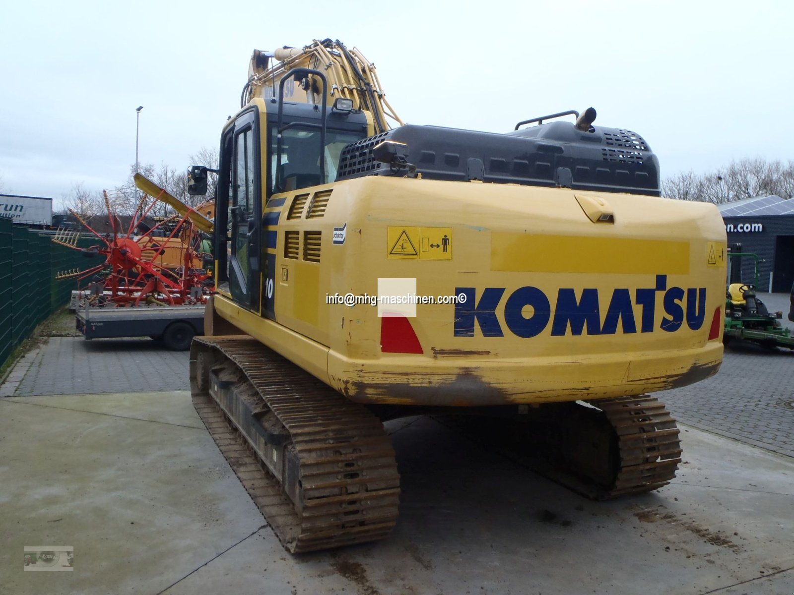 Bagger des Typs Komatsu PC210/LC-11, deutsche Maschine, 1. Hand, Gebrauchtmaschine in Gescher (Bild 3)