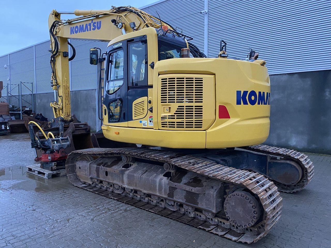 Bagger типа Komatsu PC228USLC-10, Gebrauchtmaschine в Skive (Фотография 2)