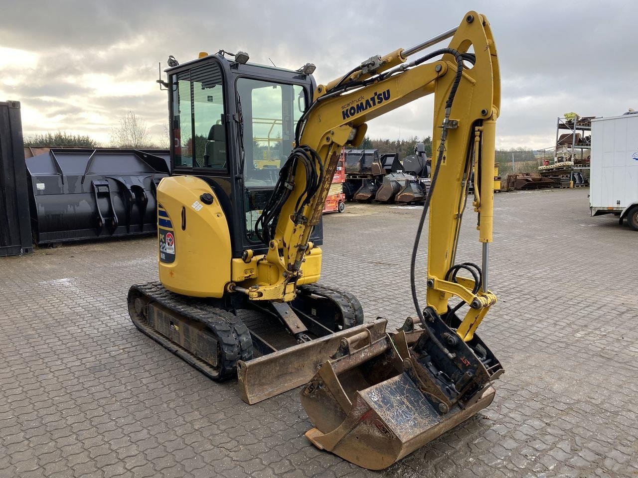 Bagger a típus Komatsu PC22MR-3, Gebrauchtmaschine ekkor: Skive (Kép 5)