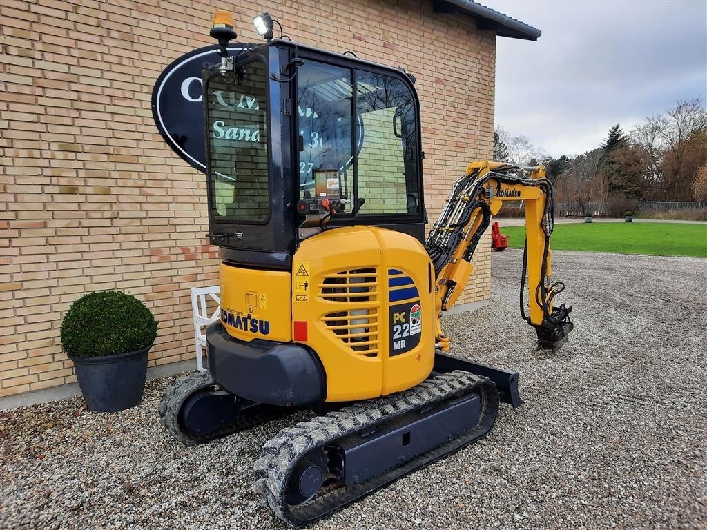 Bagger Türe ait Komatsu PC22MR, Gebrauchtmaschine içinde Fårevejle (resim 3)