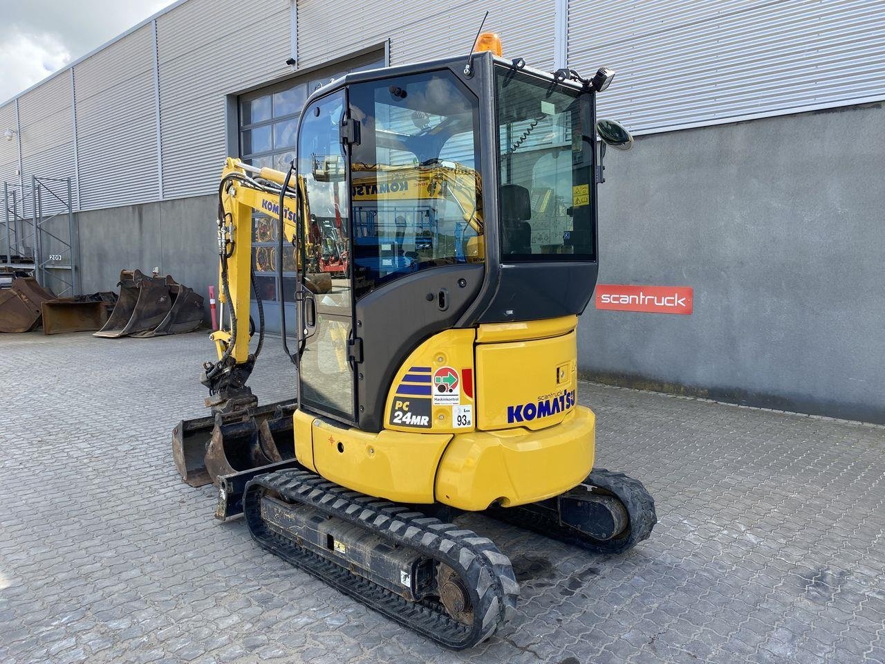 Bagger del tipo Komatsu PC24MR-5, Gebrauchtmaschine en Skive (Imagen 2)