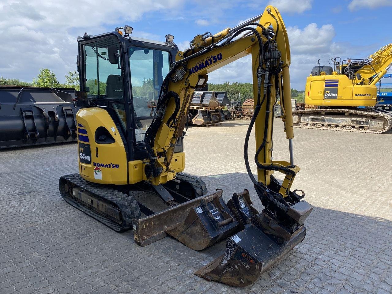 Bagger tipa Komatsu PC24MR-5, Gebrauchtmaschine u Skive (Slika 5)