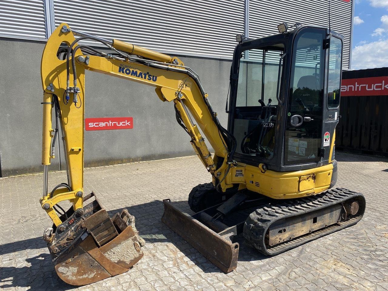 Bagger del tipo Komatsu PC26MR-3, Gebrauchtmaschine en Skive (Imagen 1)