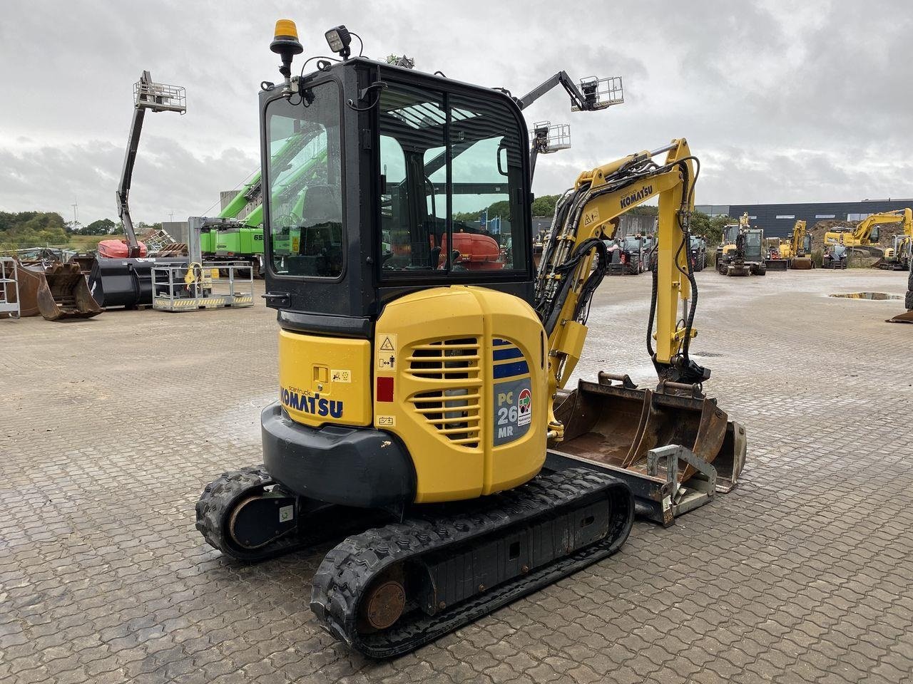 Bagger a típus Komatsu PC26MR-3, Gebrauchtmaschine ekkor: Skive (Kép 4)