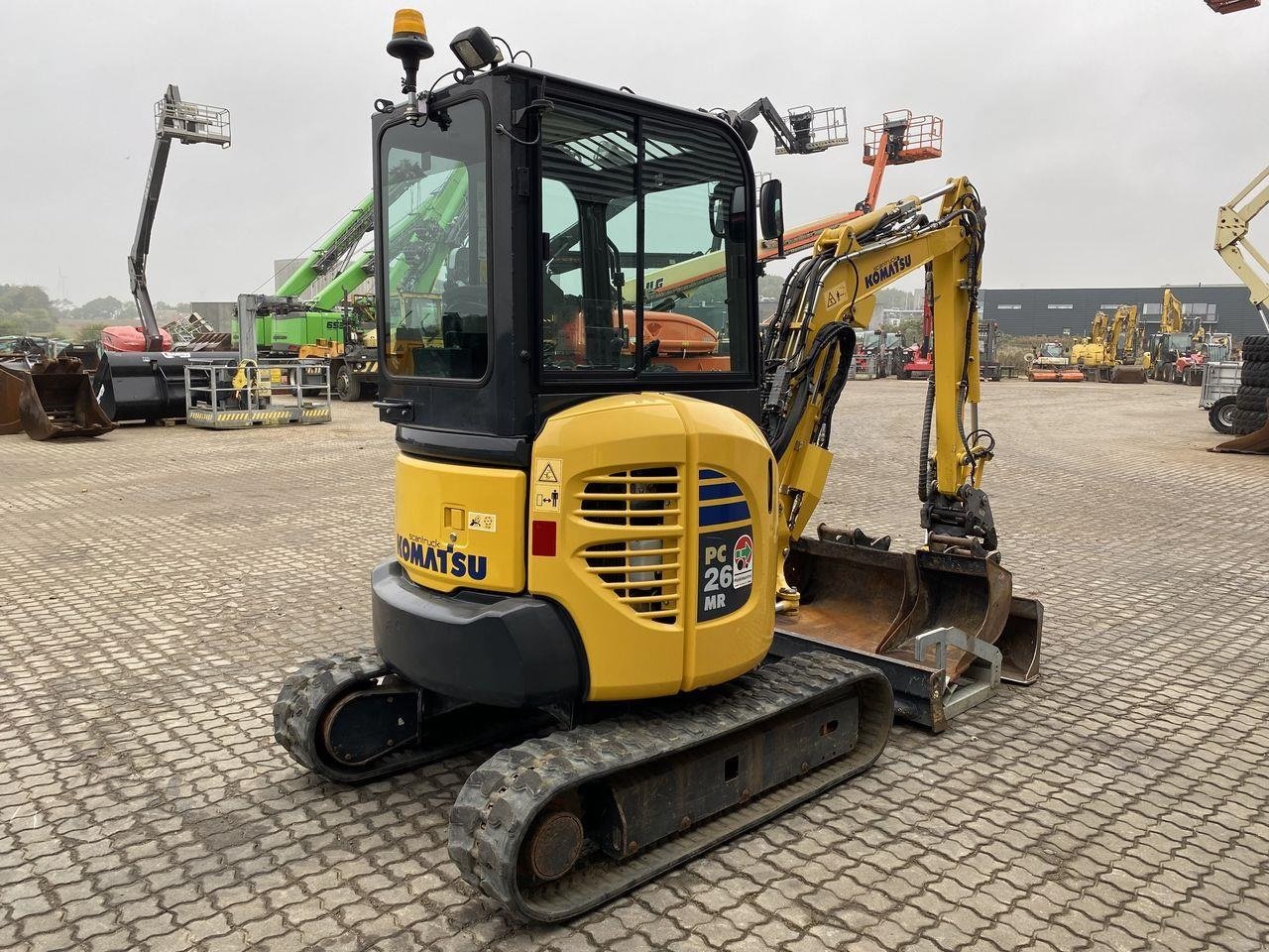 Bagger Türe ait Komatsu PC26MR-5, Gebrauchtmaschine içinde Skive (resim 4)