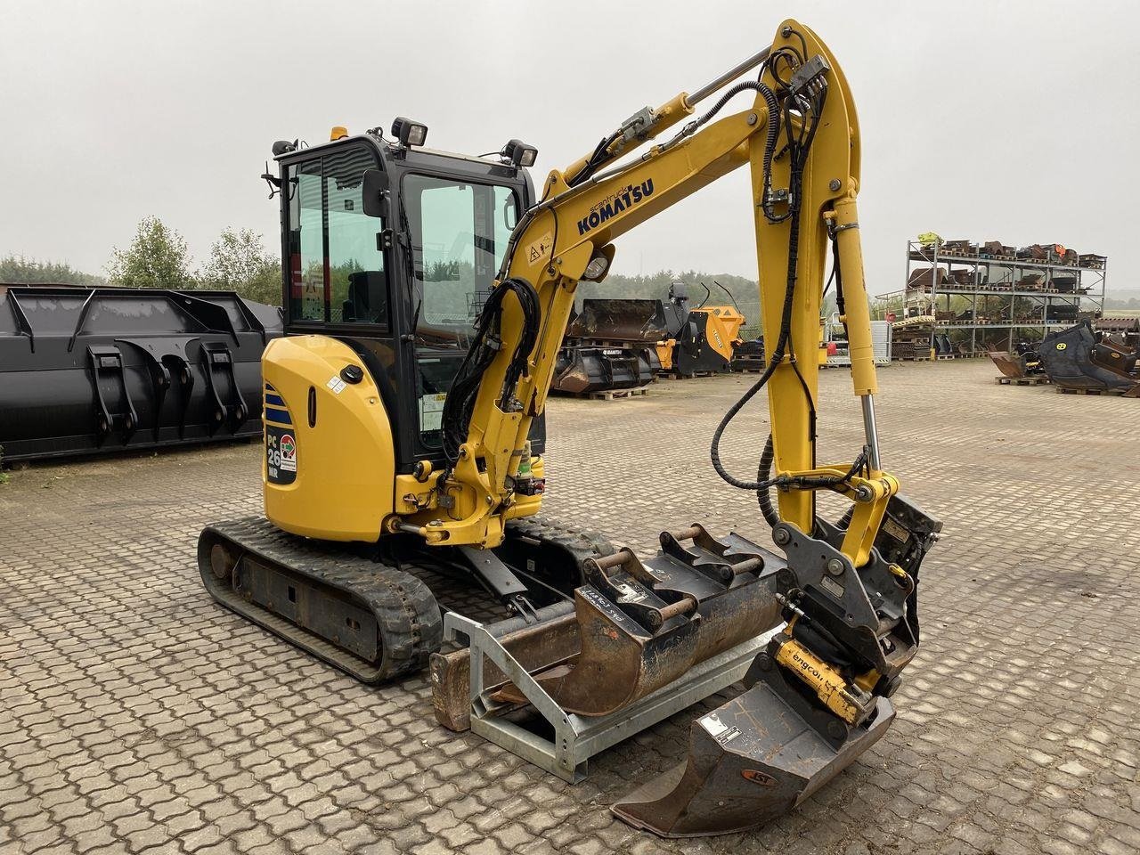 Bagger Türe ait Komatsu PC26MR-5, Gebrauchtmaschine içinde Skive (resim 5)