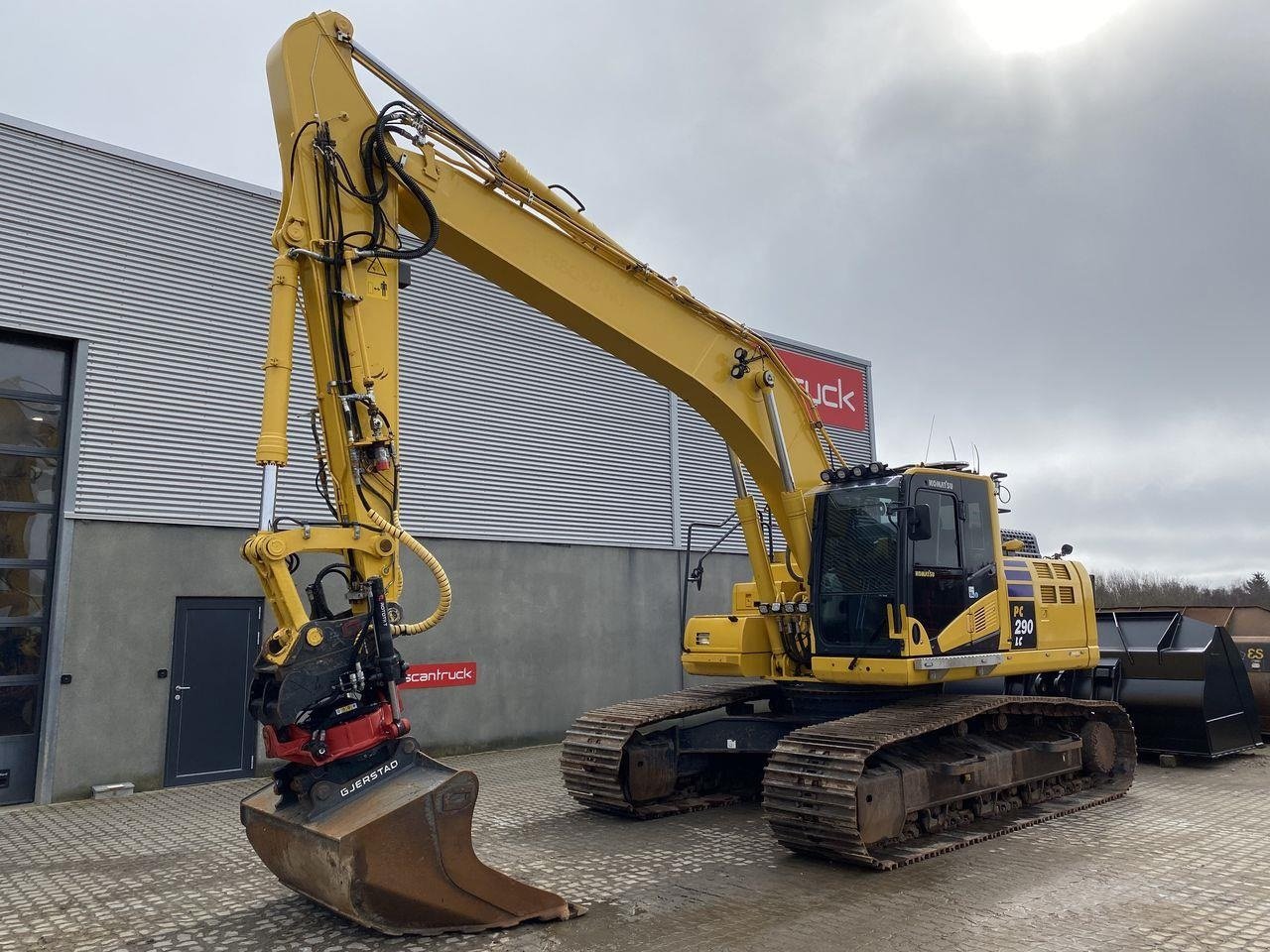 Bagger Türe ait Komatsu PC290LC-11EO, Gebrauchtmaschine içinde Skive (resim 1)