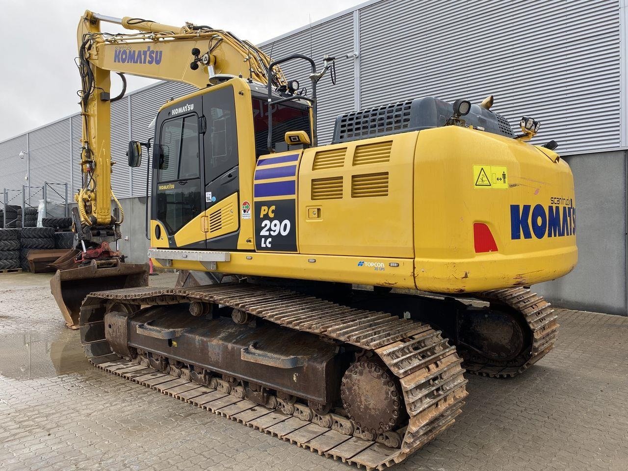 Bagger del tipo Komatsu PC290LC-11EO, Gebrauchtmaschine en Skive (Imagen 2)