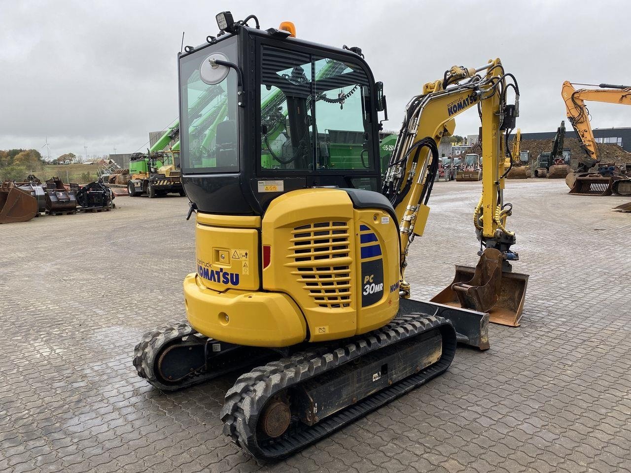 Bagger Türe ait Komatsu PC30MR-5, Gebrauchtmaschine içinde Skive (resim 4)