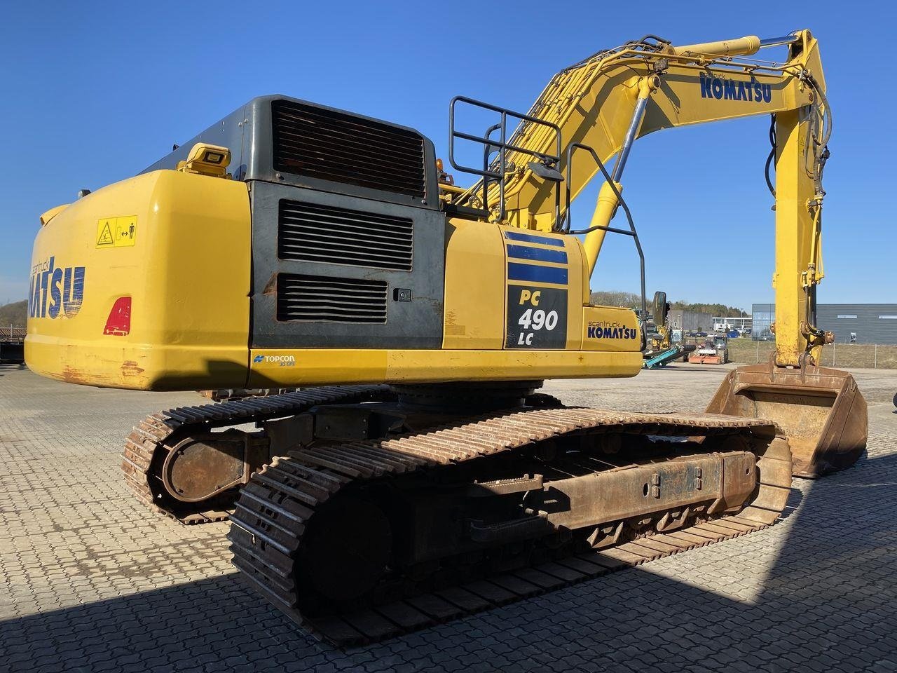 Bagger del tipo Komatsu PC490LC-10, Gebrauchtmaschine en Skive (Imagen 4)