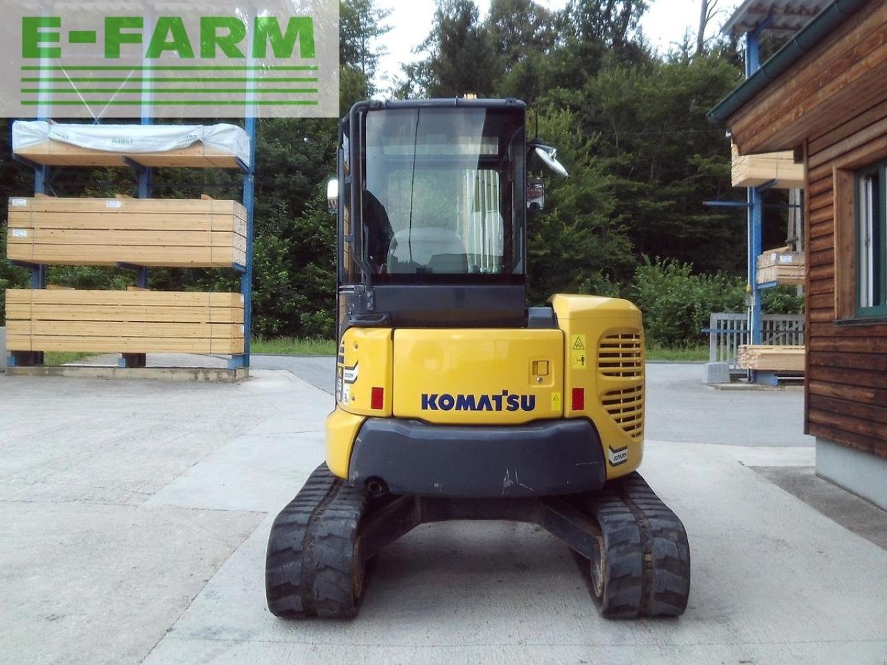 Bagger του τύπου Komatsu pc55mr-3 ( 5.400kg ) mit 3 löffel !!, Gebrauchtmaschine σε ST. NIKOLAI/DR. (Φωτογραφία 3)