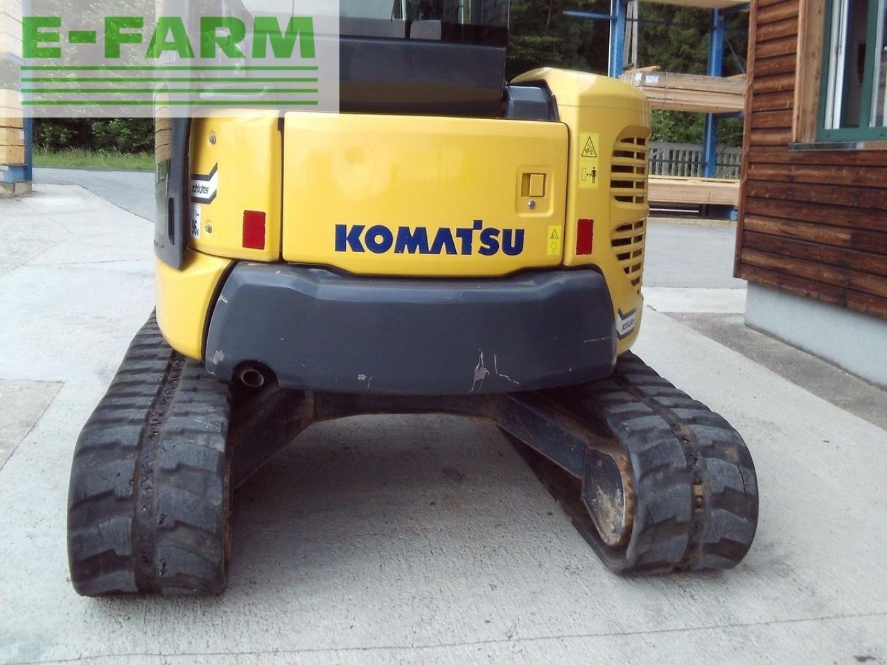 Bagger του τύπου Komatsu pc55mr-3 ( 5.400kg ) mit 3 löffel !!, Gebrauchtmaschine σε ST. NIKOLAI/DR. (Φωτογραφία 17)