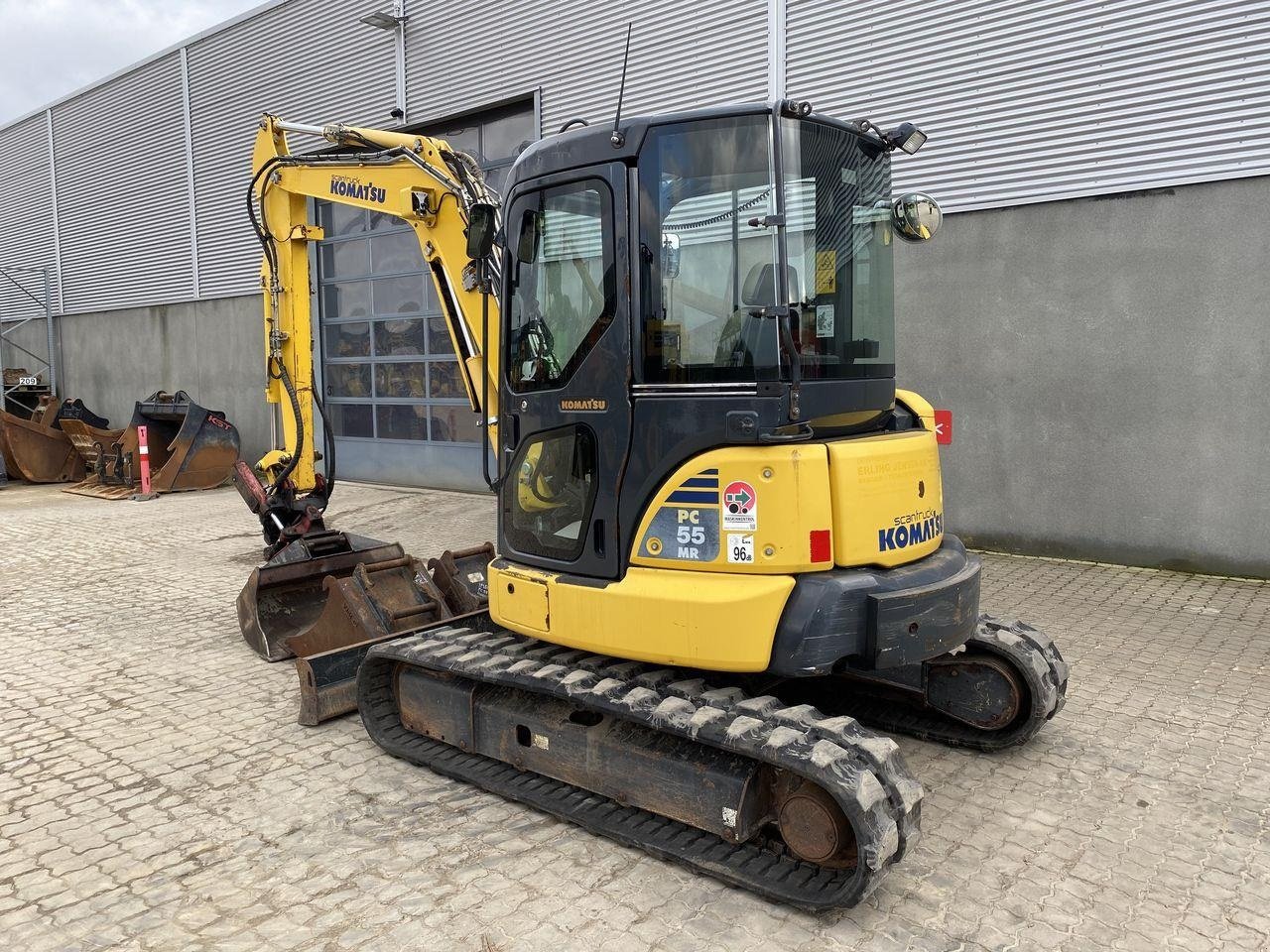 Bagger tip Komatsu PC55MR-3, Gebrauchtmaschine in Skive (Poză 2)