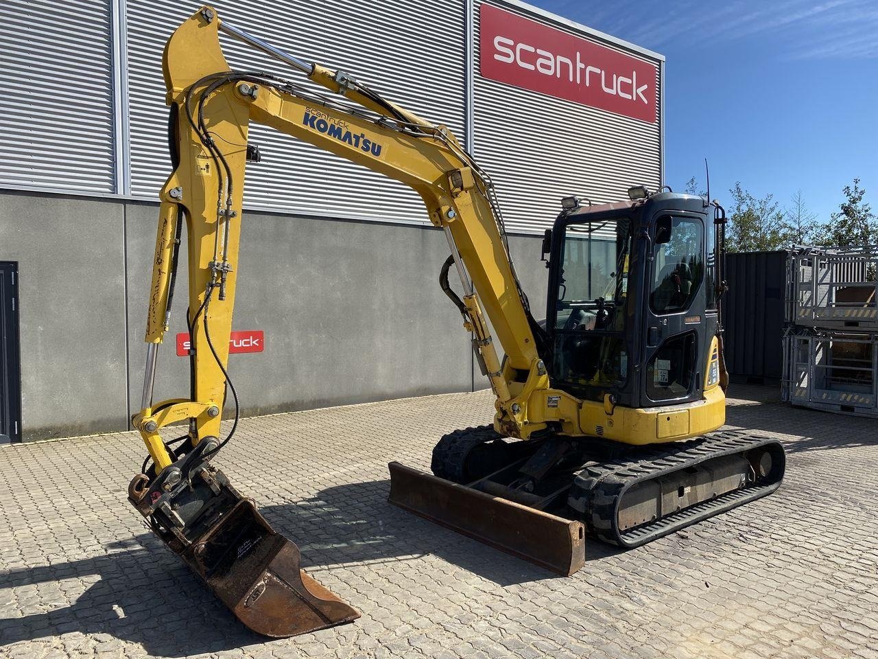 Bagger del tipo Komatsu PC55MR-3, Gebrauchtmaschine In Skive (Immagine 1)