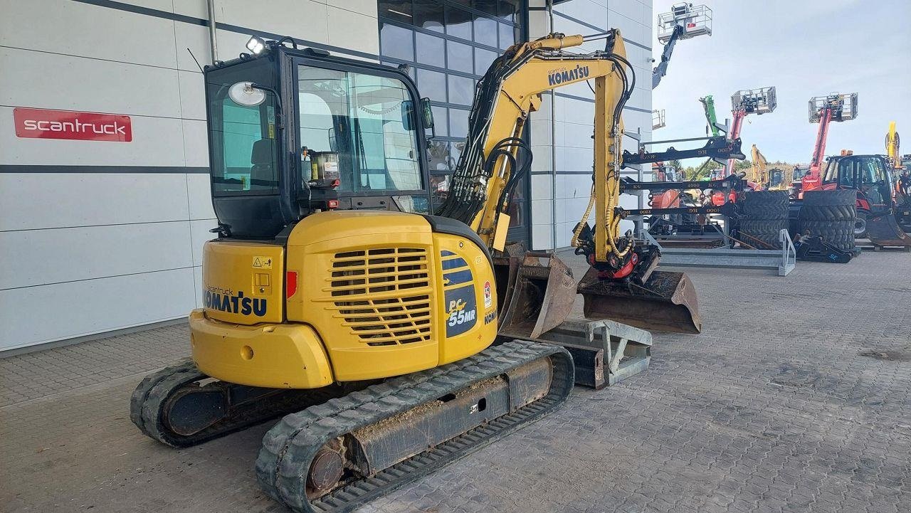 Bagger des Typs Komatsu PC55MR-5, Gebrauchtmaschine in Skive (Bild 7)