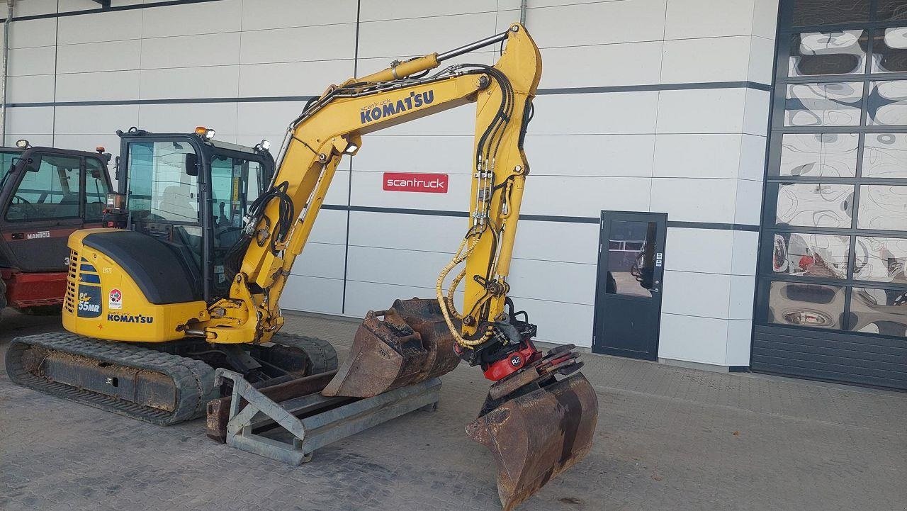 Bagger du type Komatsu PC55MR-5, Gebrauchtmaschine en Skive (Photo 8)