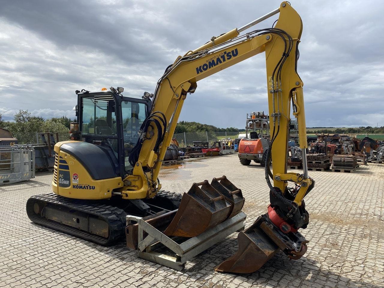 Bagger des Typs Komatsu PC55MR-5, Gebrauchtmaschine in Skive (Bild 5)