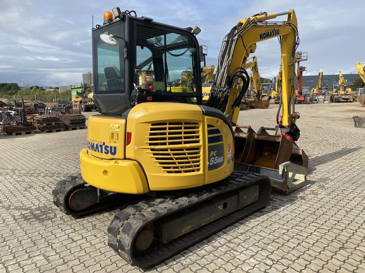 Bagger del tipo Komatsu PC55MR-5, Gebrauchtmaschine en Skive (Imagen 4)