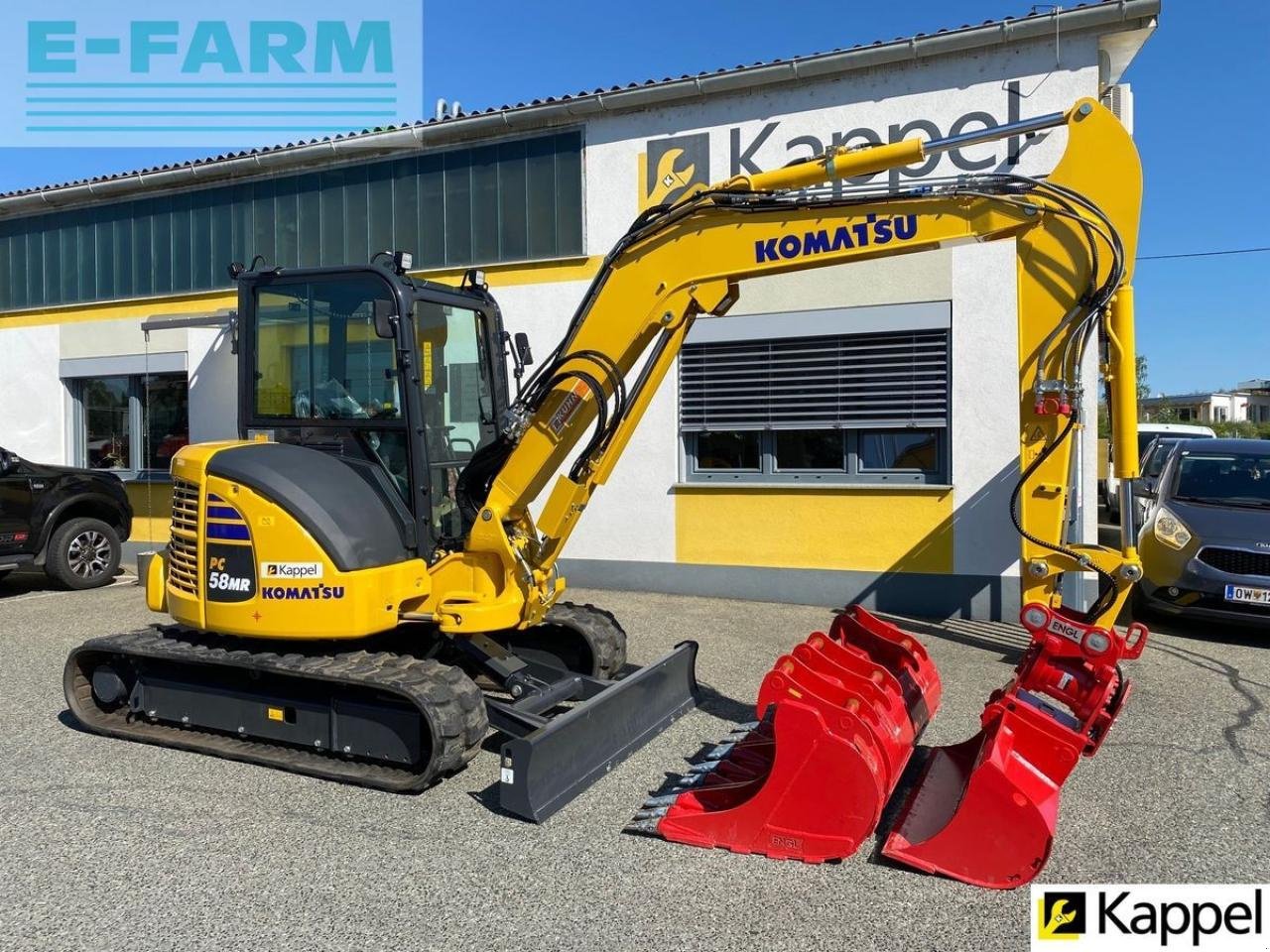 Bagger del tipo Komatsu pc58mr-5 minibagger - klima, Gebrauchtmaschine en Mariasdorf (Imagen 1)