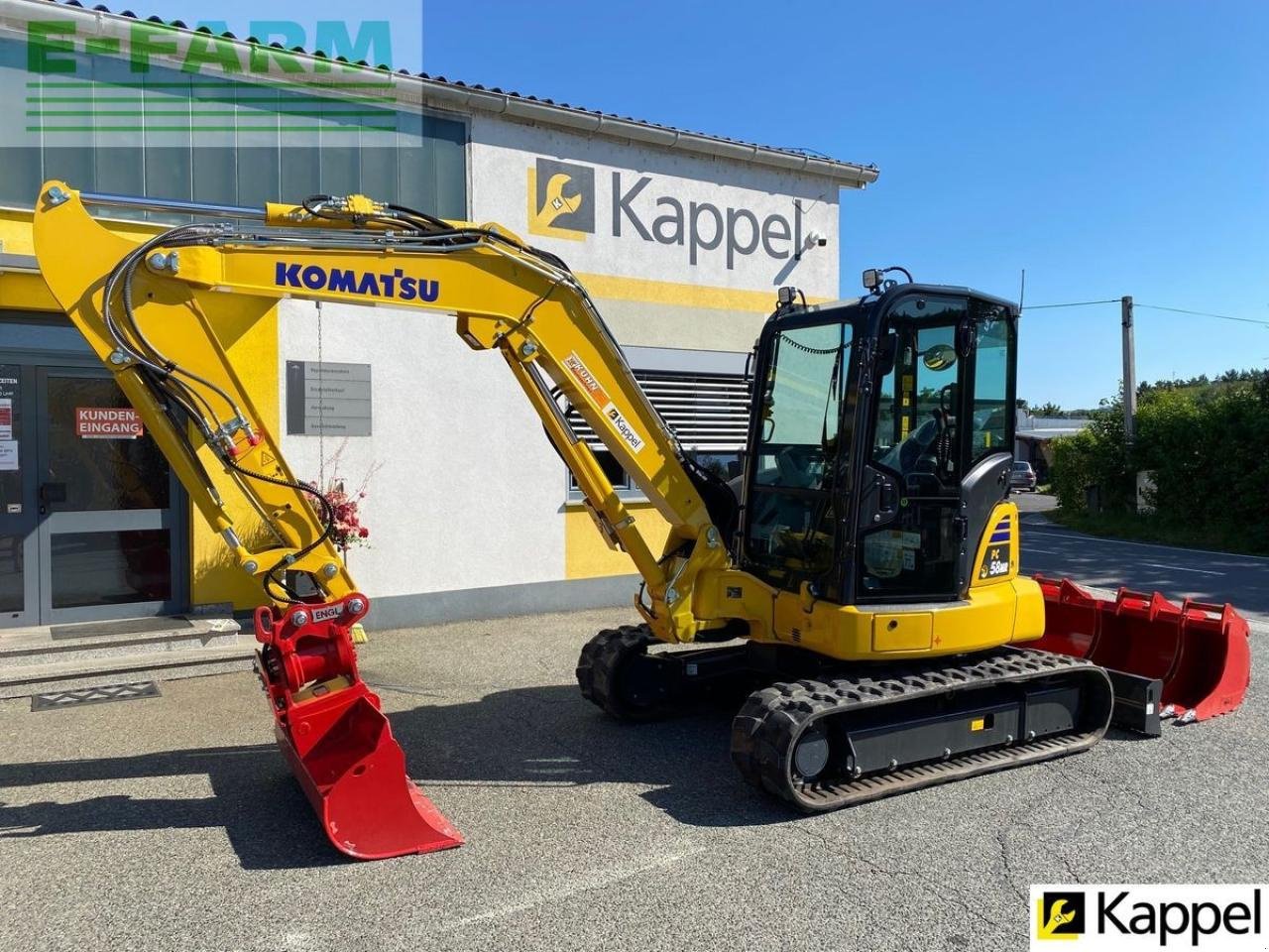 Bagger van het type Komatsu pc58mr-5 minibagger - klima, Gebrauchtmaschine in Mariasdorf (Foto 4)