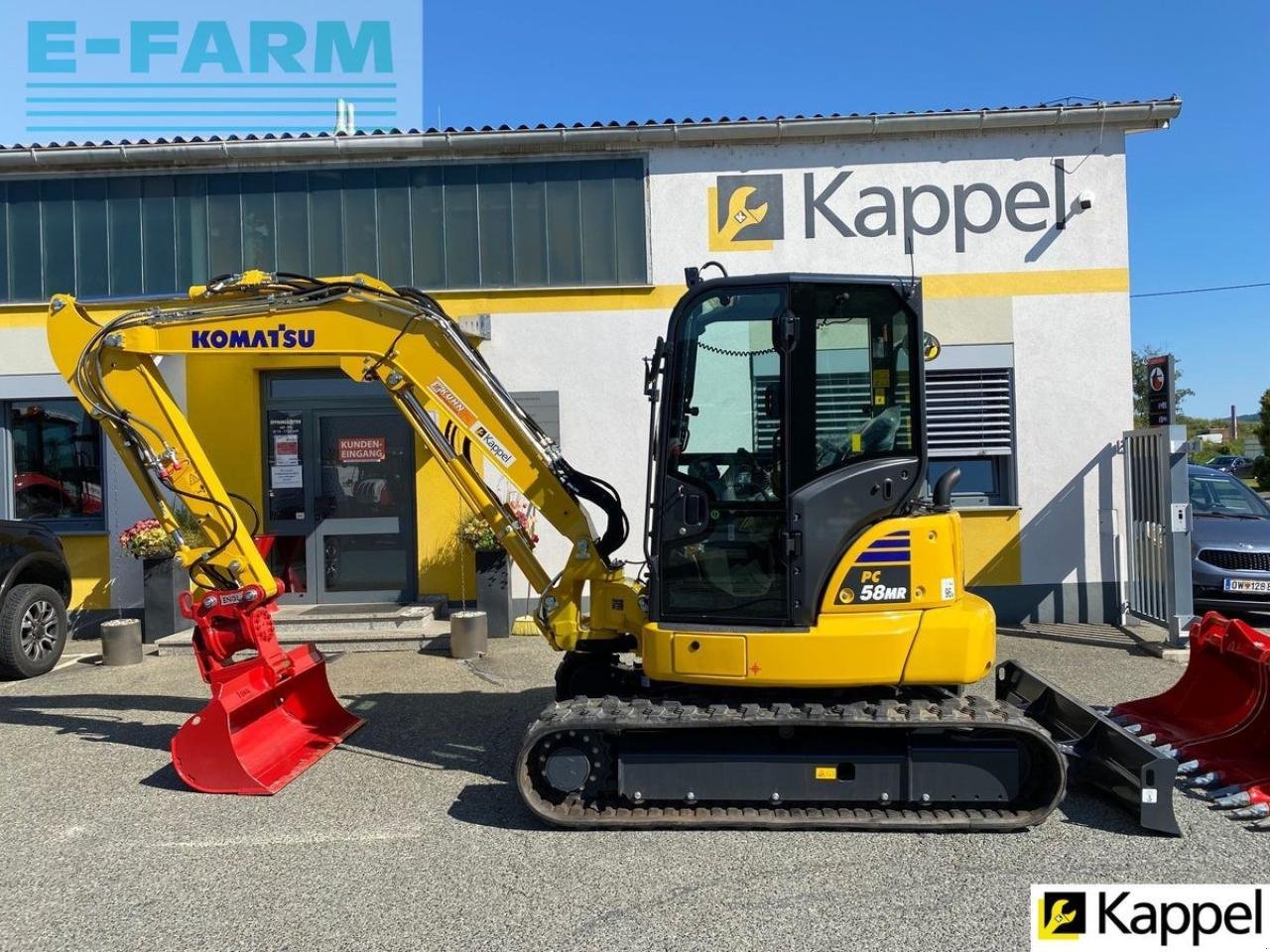 Bagger des Typs Komatsu pc58mr-5 minibagger - klima, Gebrauchtmaschine in Mariasdorf (Bild 5)