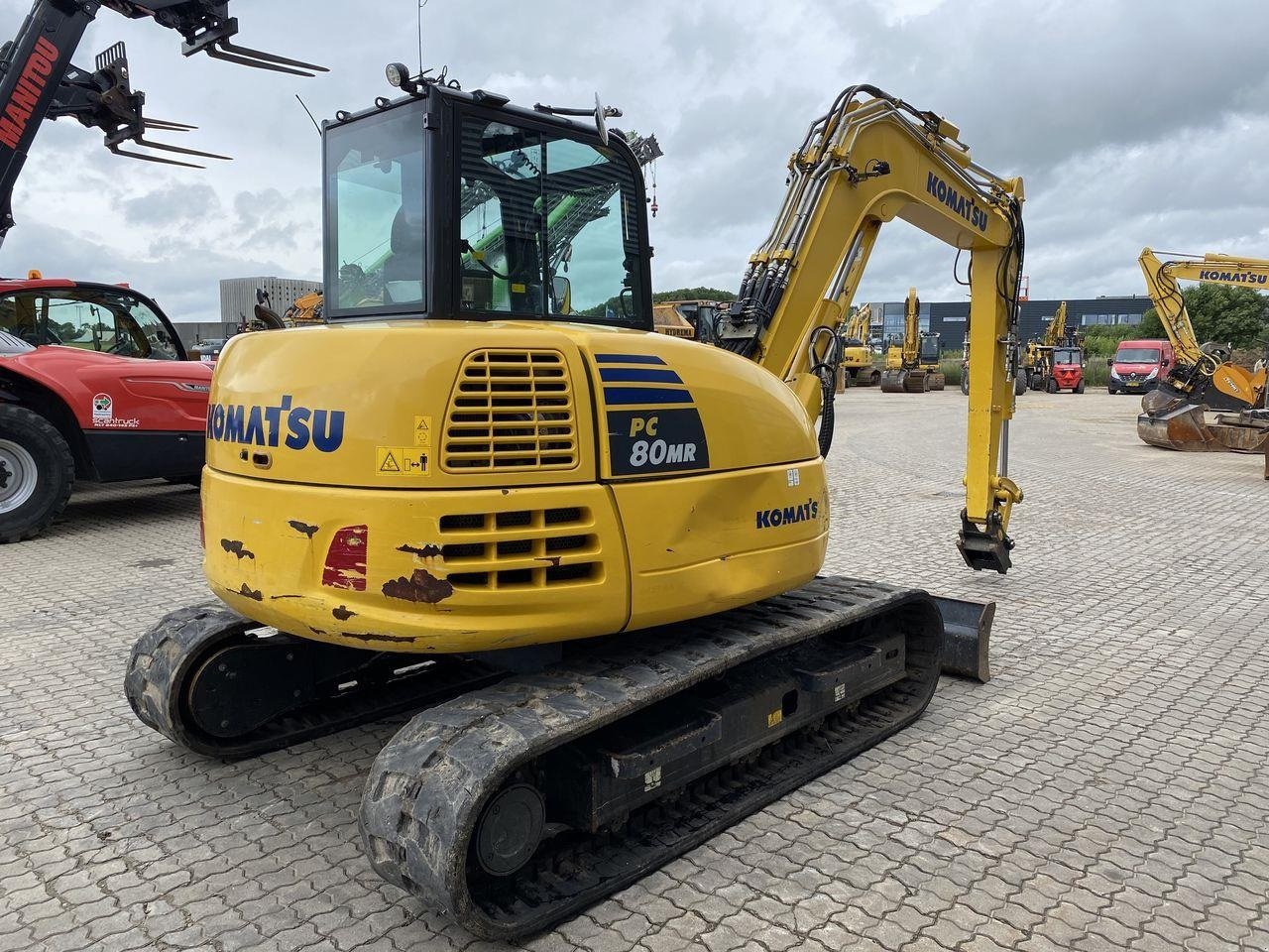 Bagger tip Komatsu PC80MR-5, Gebrauchtmaschine in Skive (Poză 4)