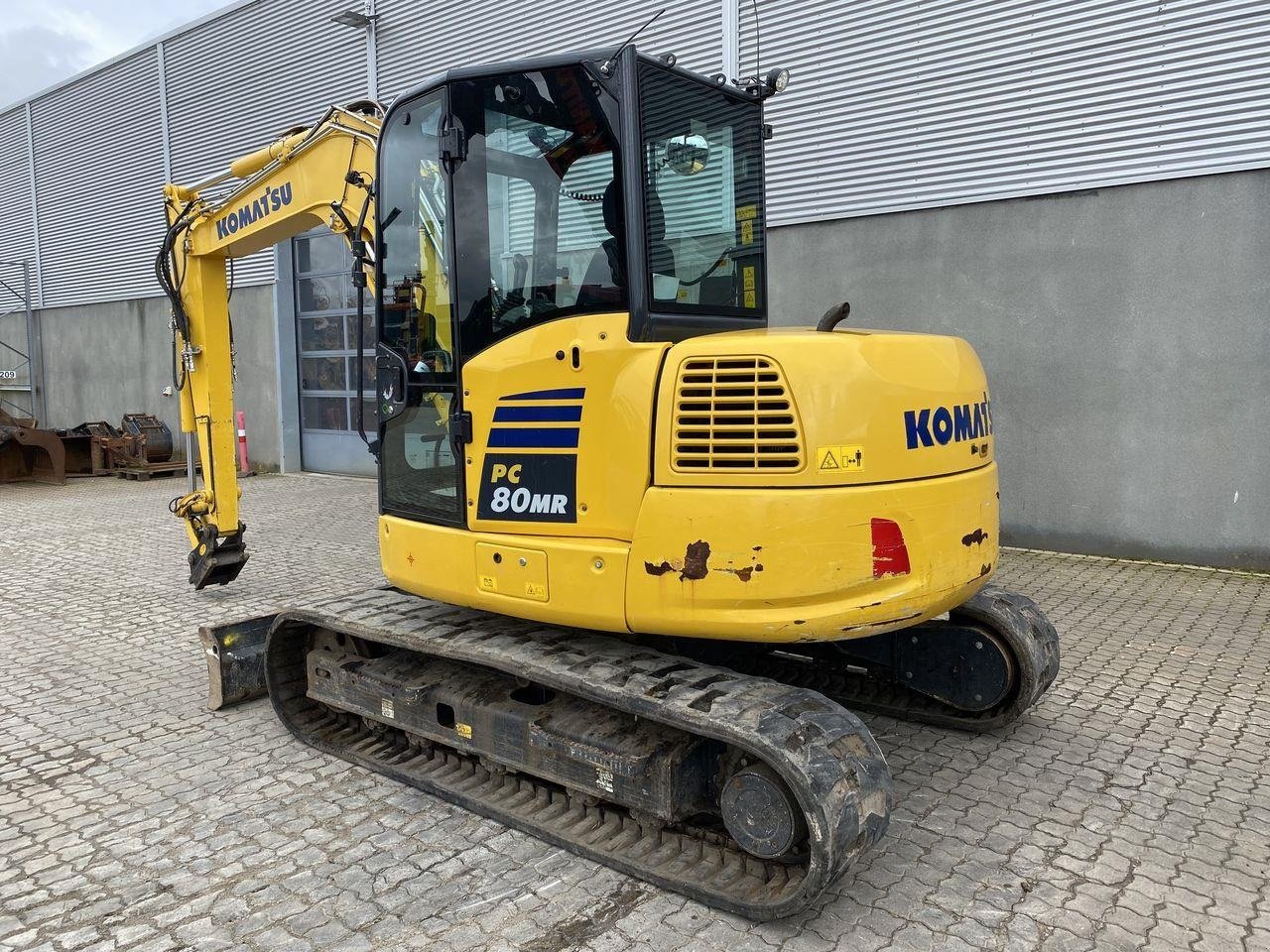 Bagger tip Komatsu PC80MR-5, Gebrauchtmaschine in Skive (Poză 2)