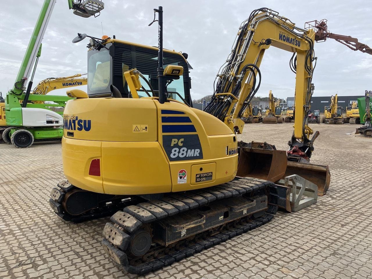 Bagger tip Komatsu PC88MR-10, Gebrauchtmaschine in Skive (Poză 4)