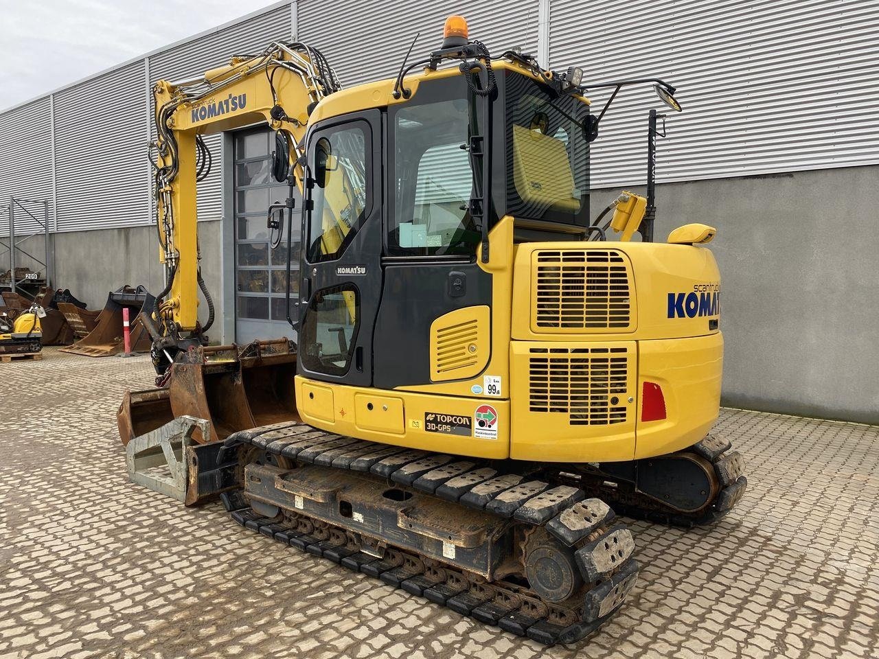 Bagger tip Komatsu PC88MR-10, Gebrauchtmaschine in Skive (Poză 2)